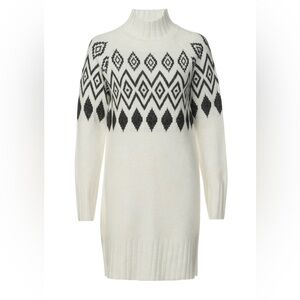 Buffalo David Bitton Massima Women's Long Sleeve Mock Neck Sweater Dress